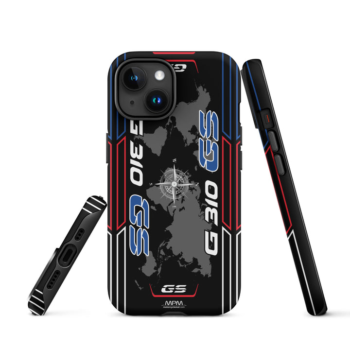 Designed Tough Case For iPhone inspired by BMW G310GS Sport Motorcycle Model - 5297