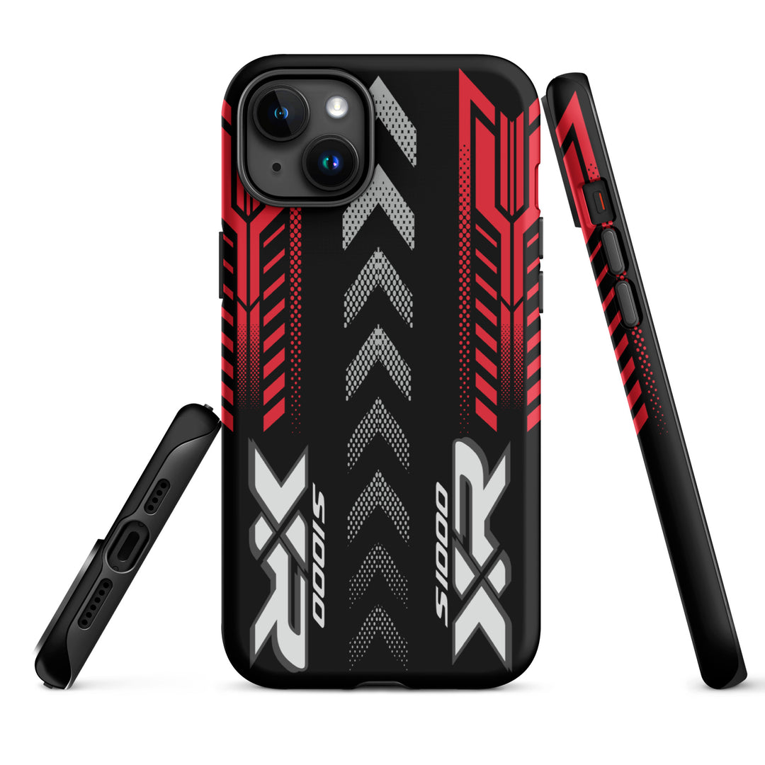 Designed Tough Case For iPhone inspired by BMW S1000XR Racing Red Motorcycle Model - MM5279