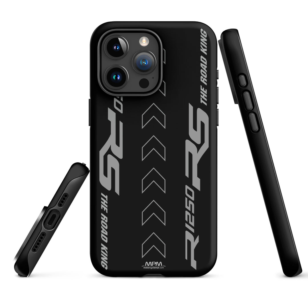 Designed Tough Case For iPhone inspired by BMW R1250 RS Triple Black Motorcycle Model  - 5560