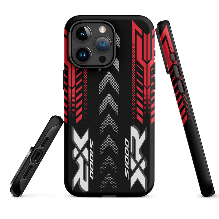 Designed Tough Case For iPhone inspired by BMW S1000XR Racing Red Motorcycle Model - MM5279