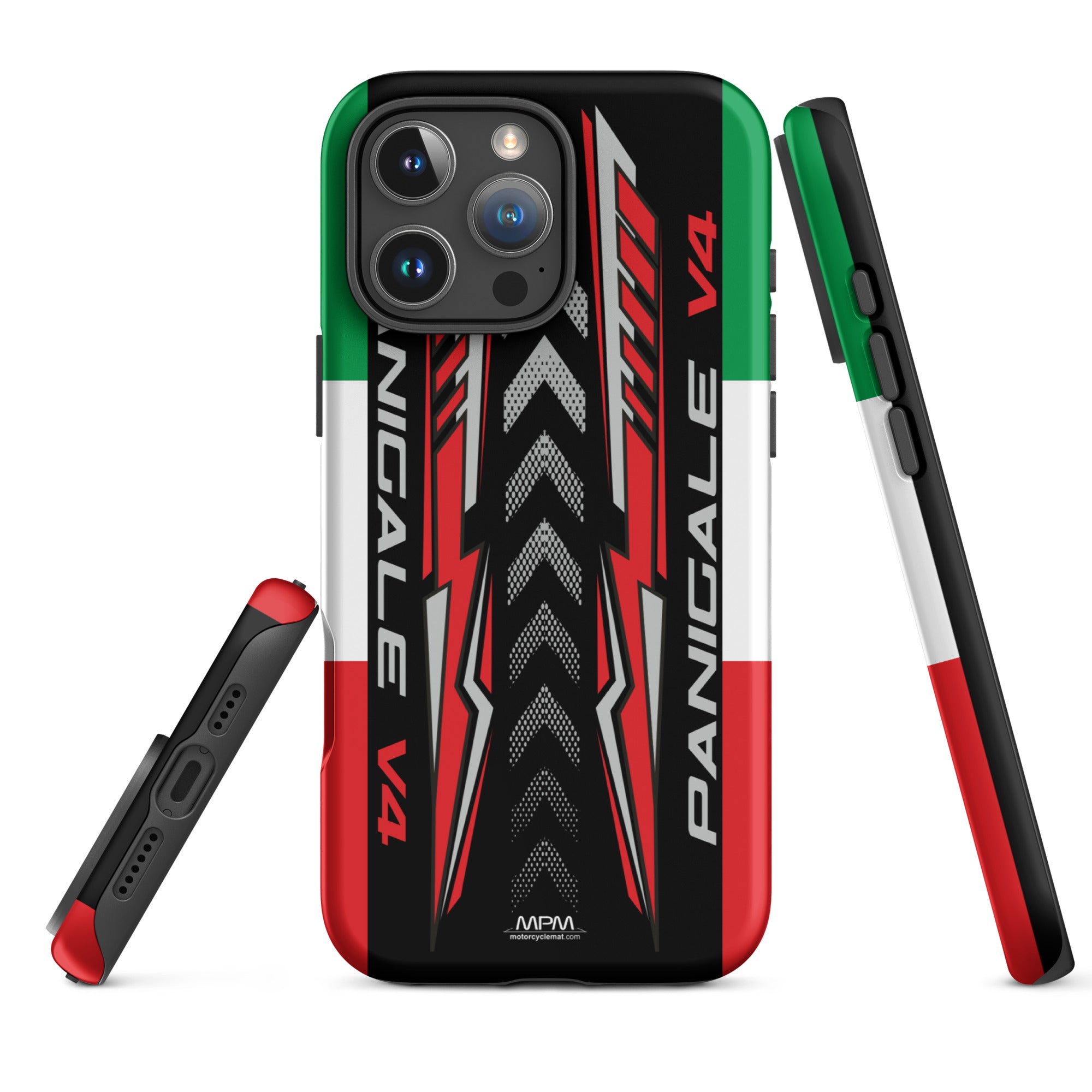 SE カバー Designed Tough Case For iPhone inspired by Ducati Panigale