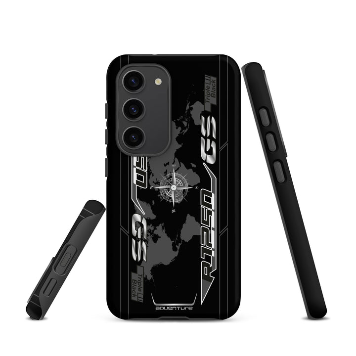 Designed Tough Case For Samsung inspired by BMW R1250GS Triple Black Motorcycle Model - 5247