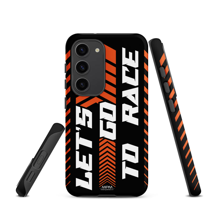 Designed Tough Case For Samsung inspired by KTM Let's Go to Race Motorcycle Model - 5212