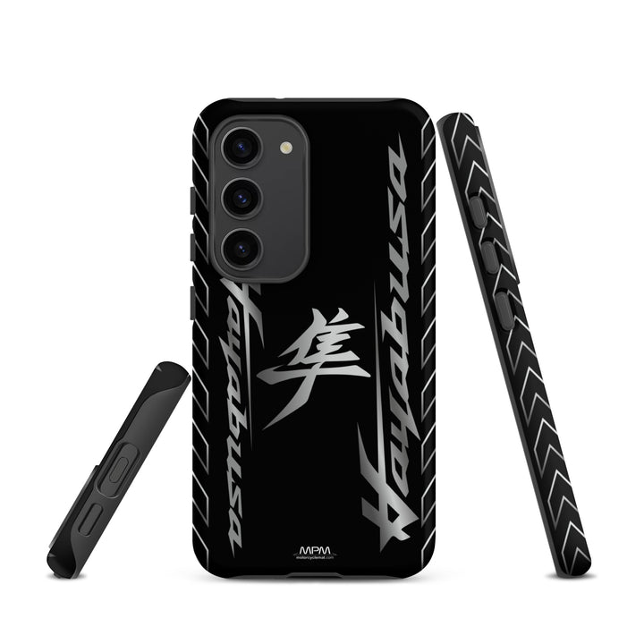 Designed Tough Case For Samsung inspired by Suzuki Hayabusa Black Motorcycle Model - MM5129