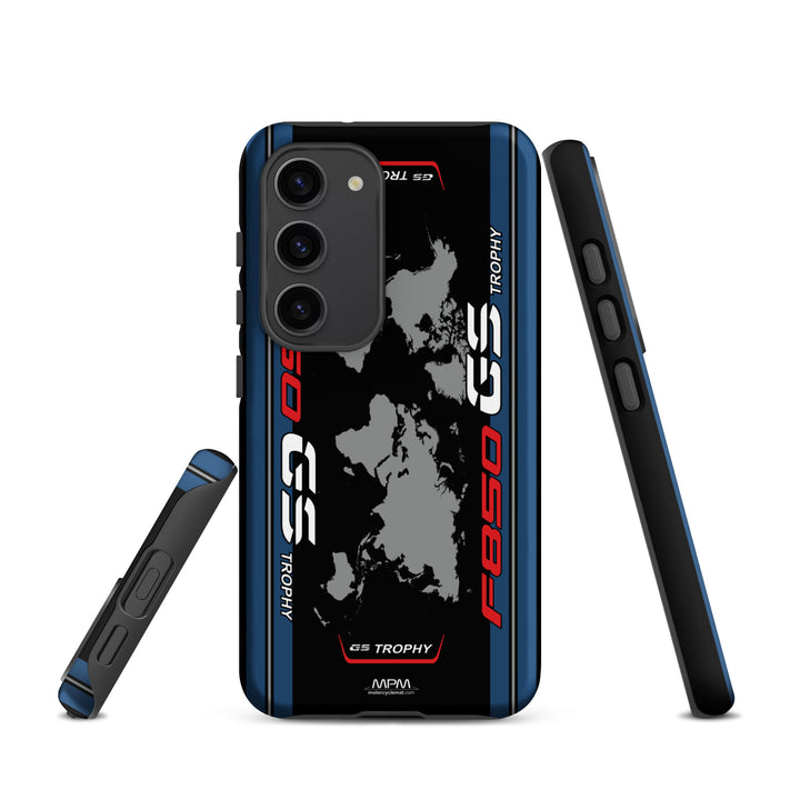 Designed Tough Case For Samsung inspired by BMW F850GS Trophy Motorcycle Model - 5295