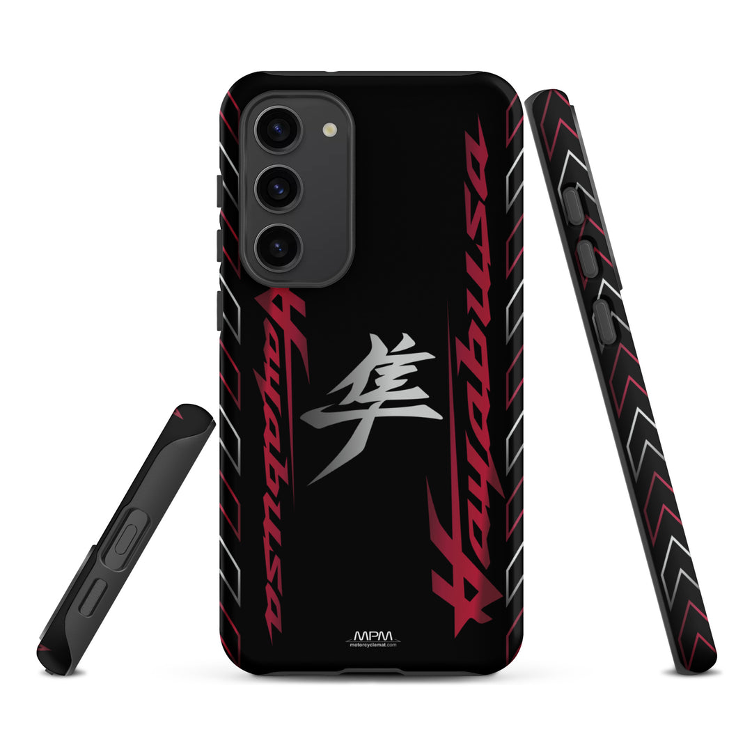 Designed Tough Case For Samsung inspired by Suzuki Hayabusa Candy Daring Red Motorcycle Model - 5129