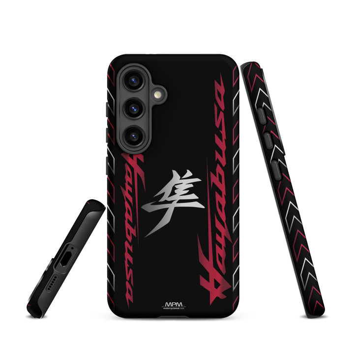 Designed Tough Case For Samsung inspired by Suzuki Hayabusa Candy Daring Red Motorcycle Model - 5129