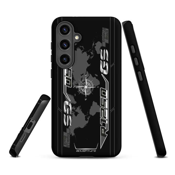 Designed Tough Case For Samsung inspired by BMW R1250GS Triple Black Motorcycle Model - 5247