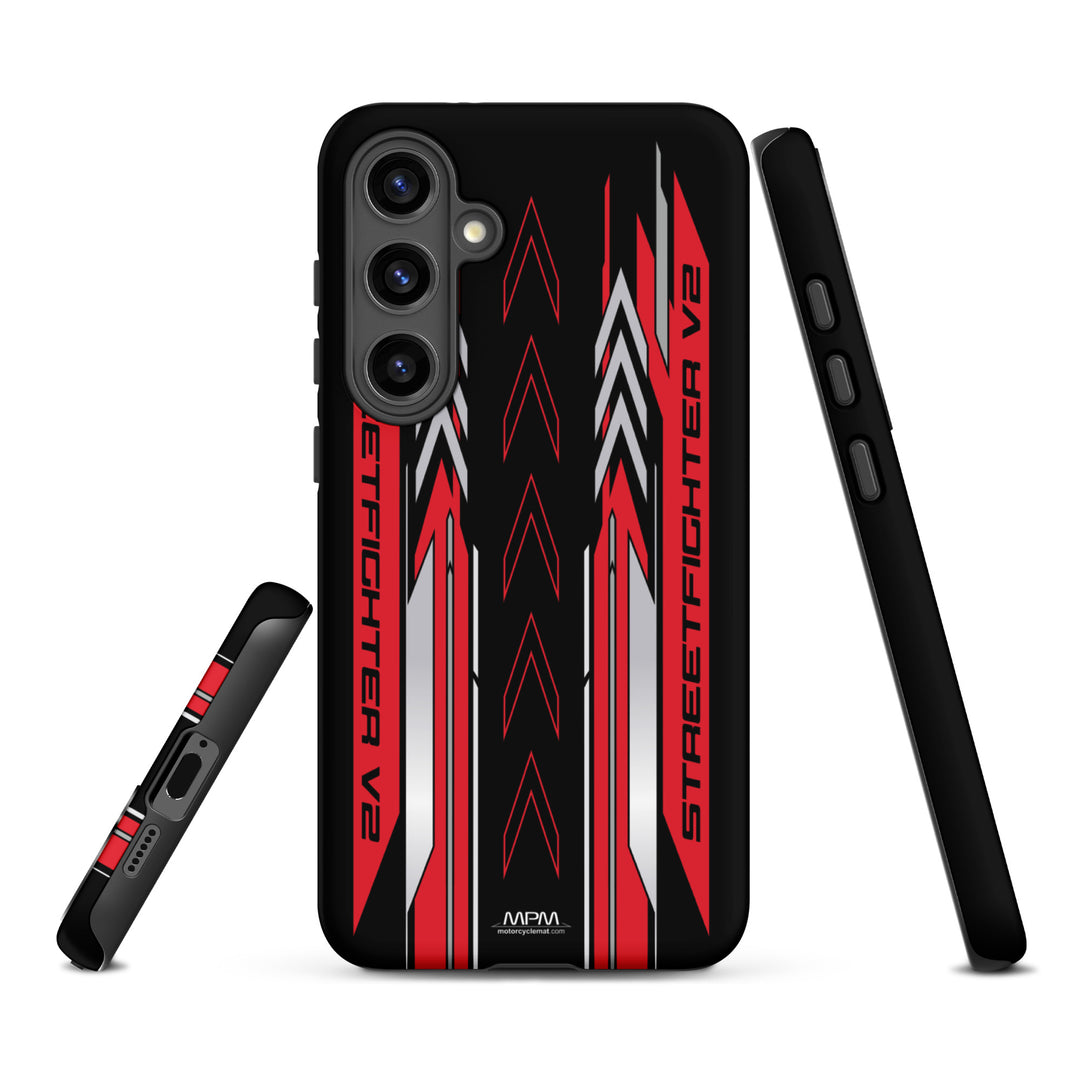 Designed Tough Case For Samsung inspired by Ducati Streetfighter V2 Red Motorcycle Model - MM5258