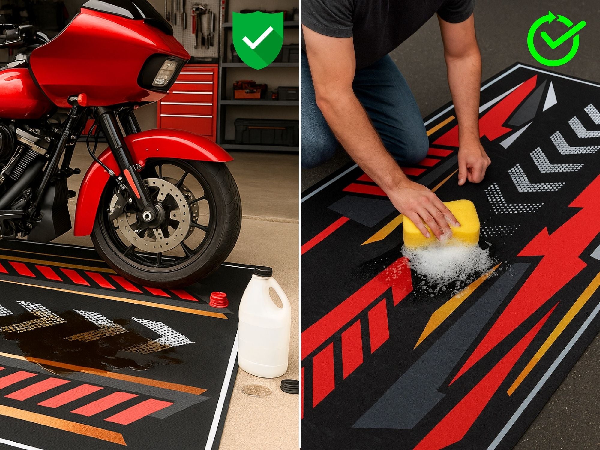 Discover the Key Features of Premium MPM Motorcycle Mats