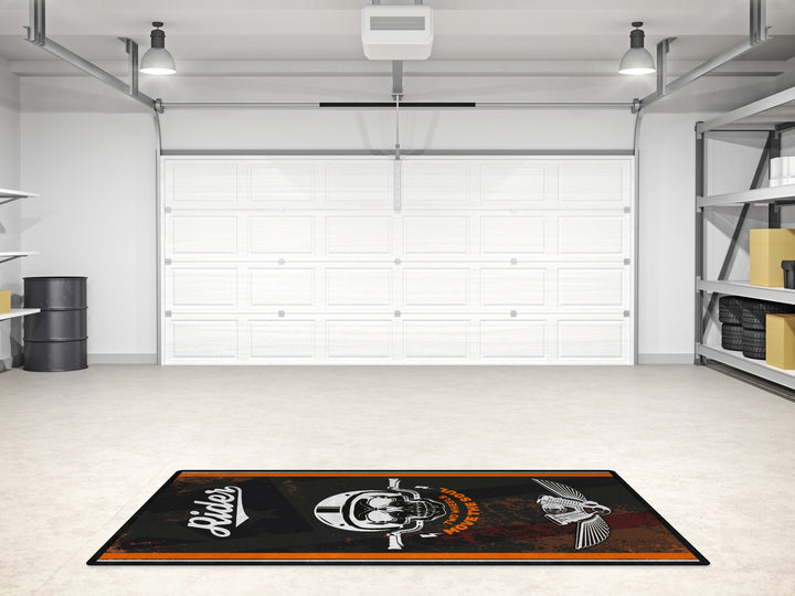 Motorcycle Mat Design for Chopper, Cruiser, Touring, Sport Motorcycle "Move The Soul" - MM7501